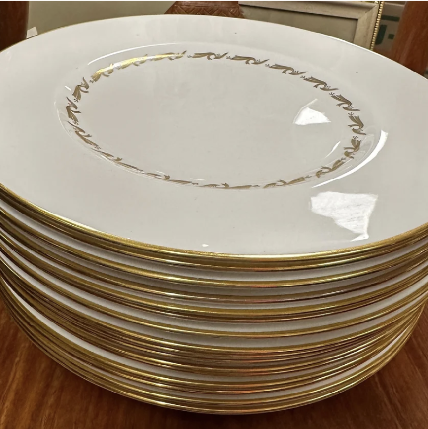 6928-14 Golden Fleece Bone China Plates (16)