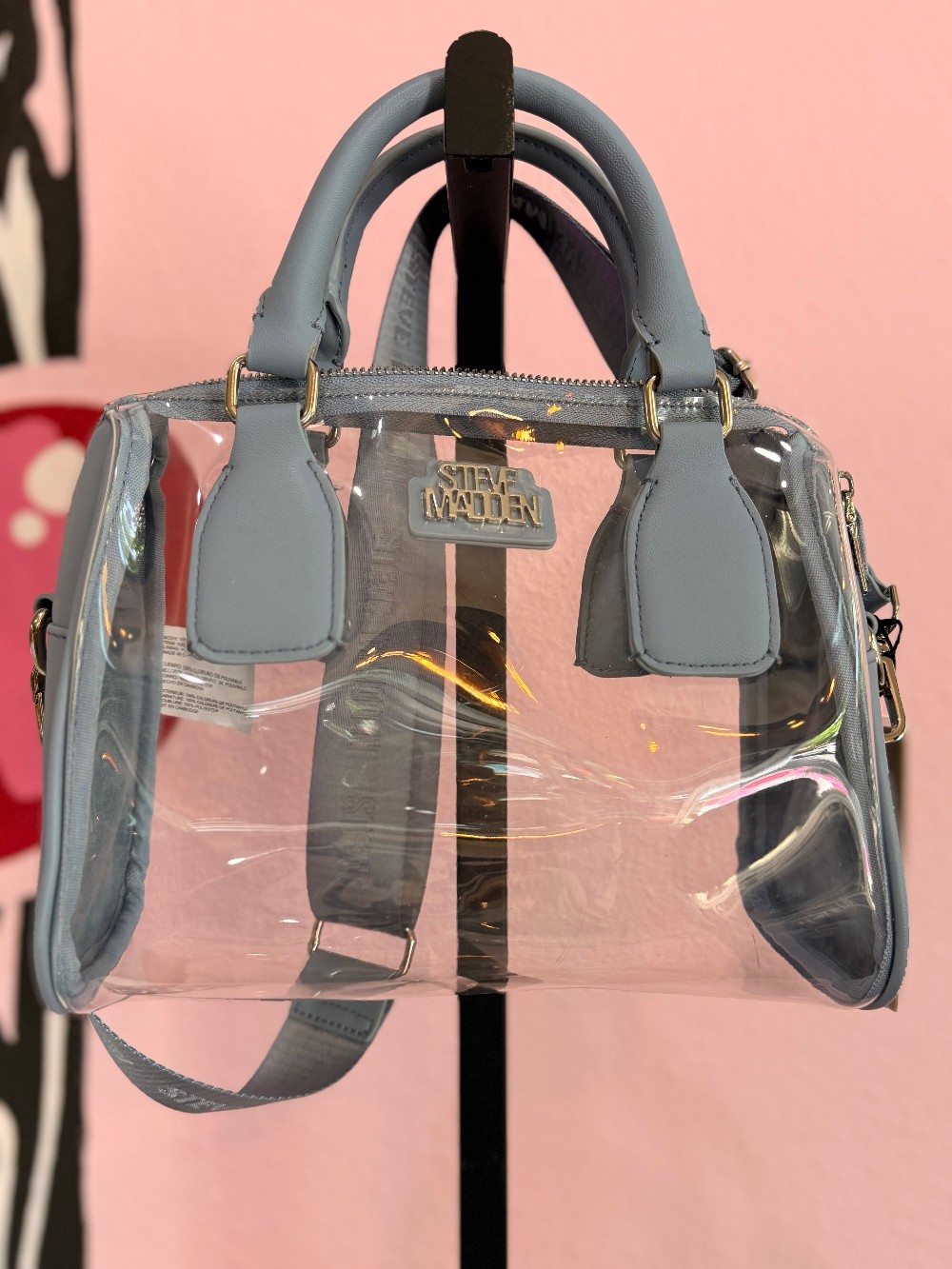 Steve Madden Clear Crossbody/Hand Bag