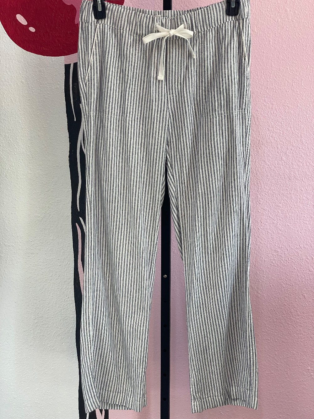 Caslon Striped Drawstring Pants