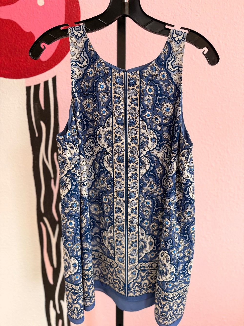 Max Studio Floral Sleeveless Top