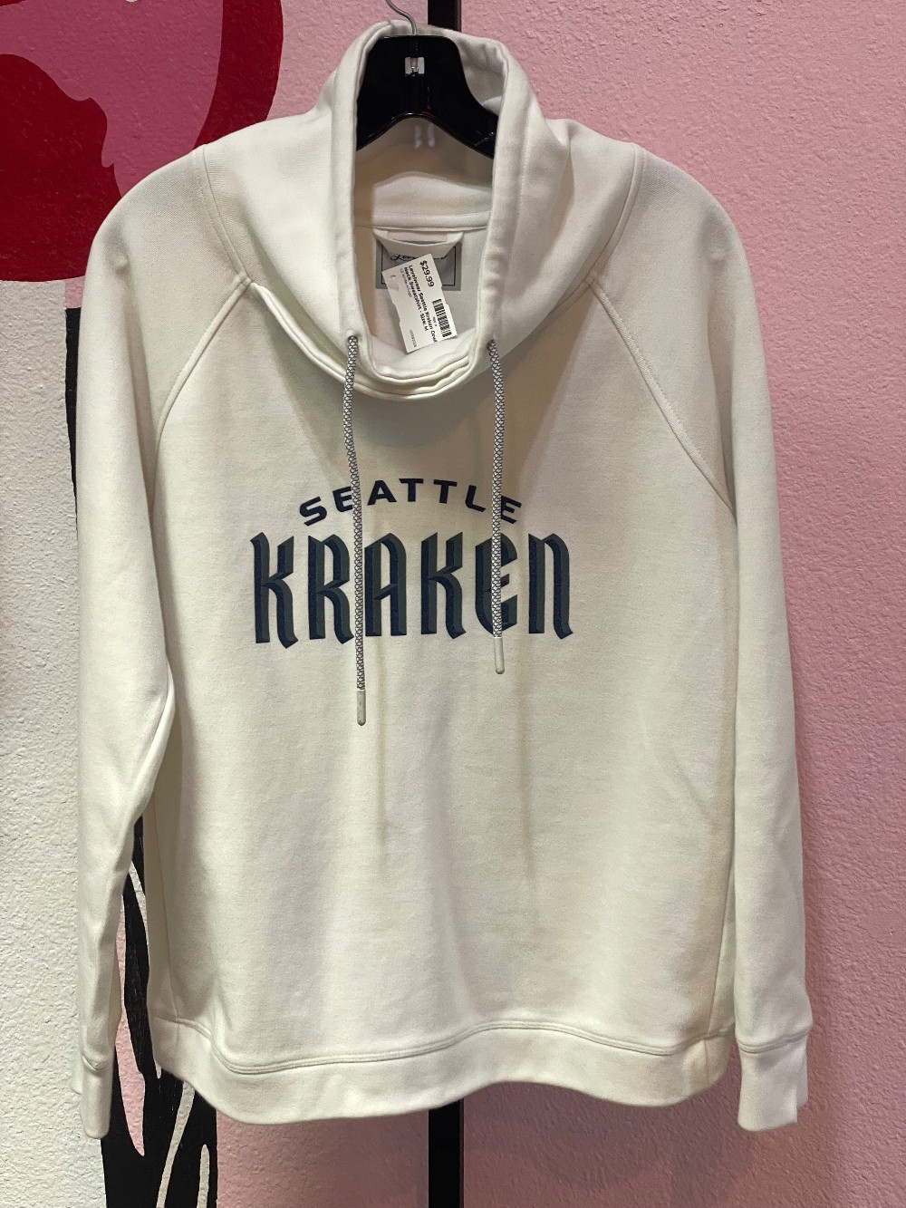 Levelwear Seattle Kraken Cowl Neck Sweatshirt
