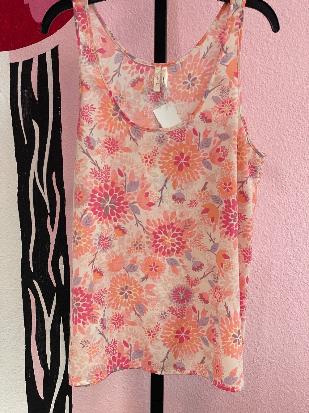 Frenchi Floral Swing Tank