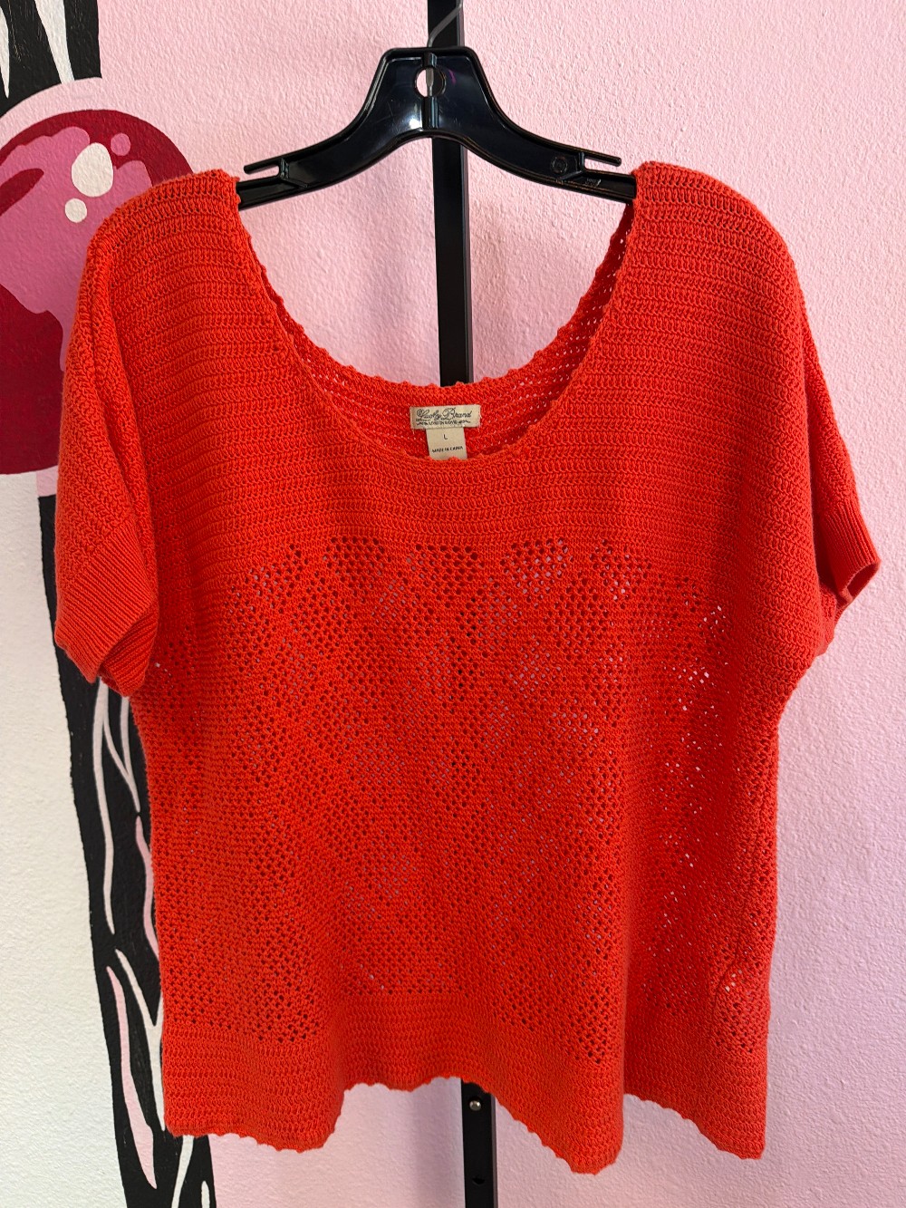 Lucky Short Sleeve Sweater