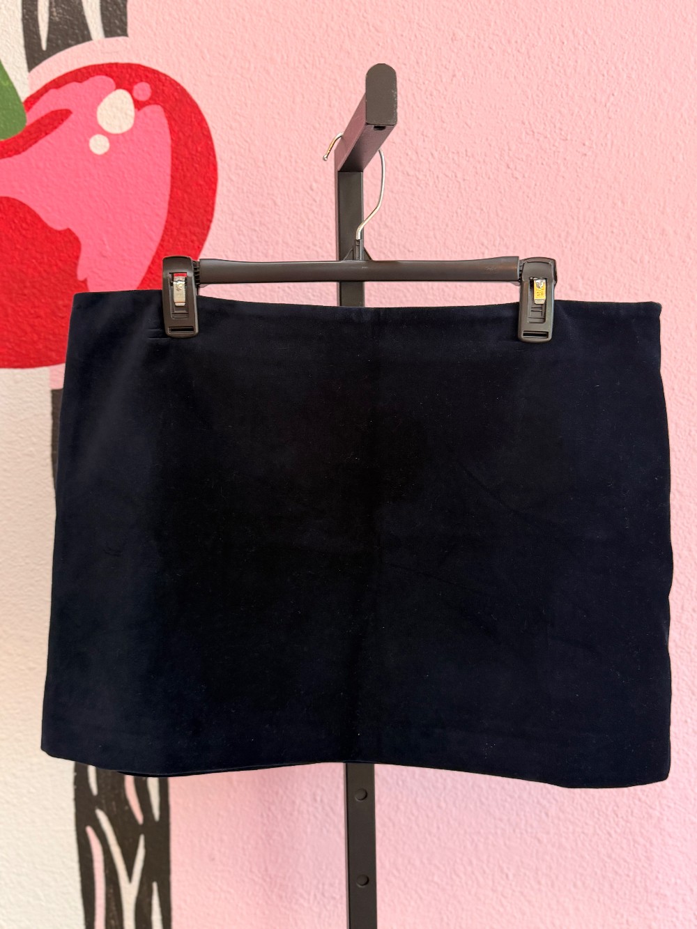 Zara Velvet Mini Skirt