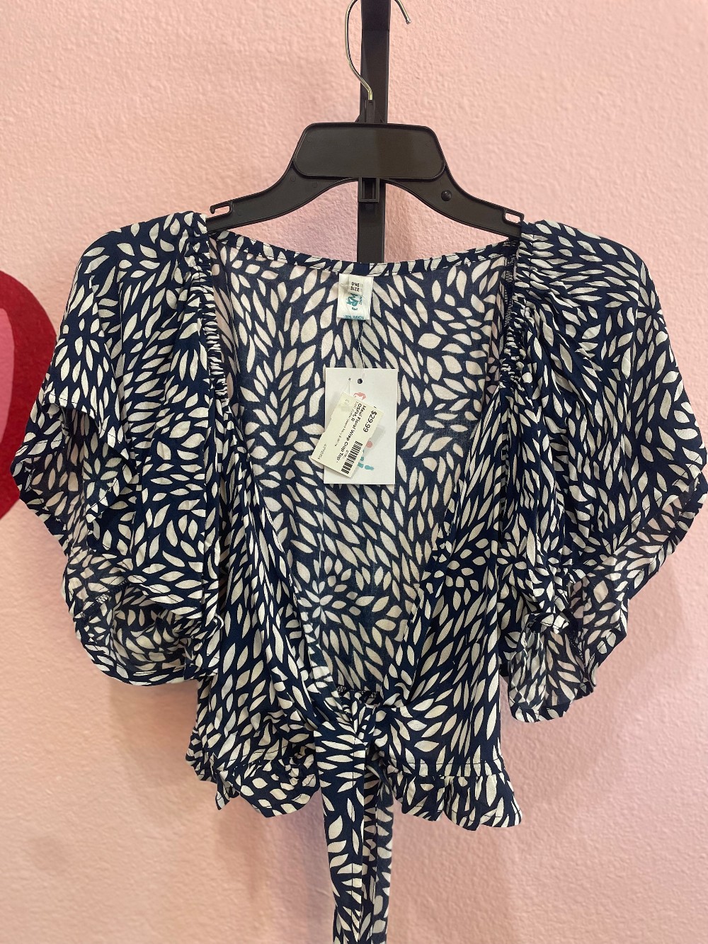 Maui Floral Wrap Crop Top