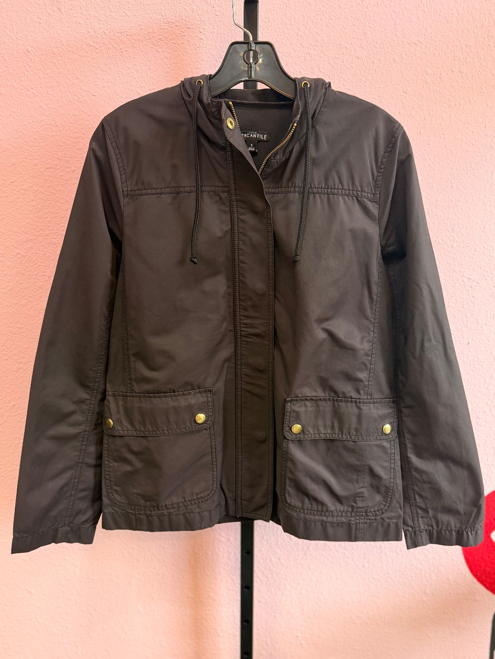 J Crew Mercantile Hooded Field Jacket