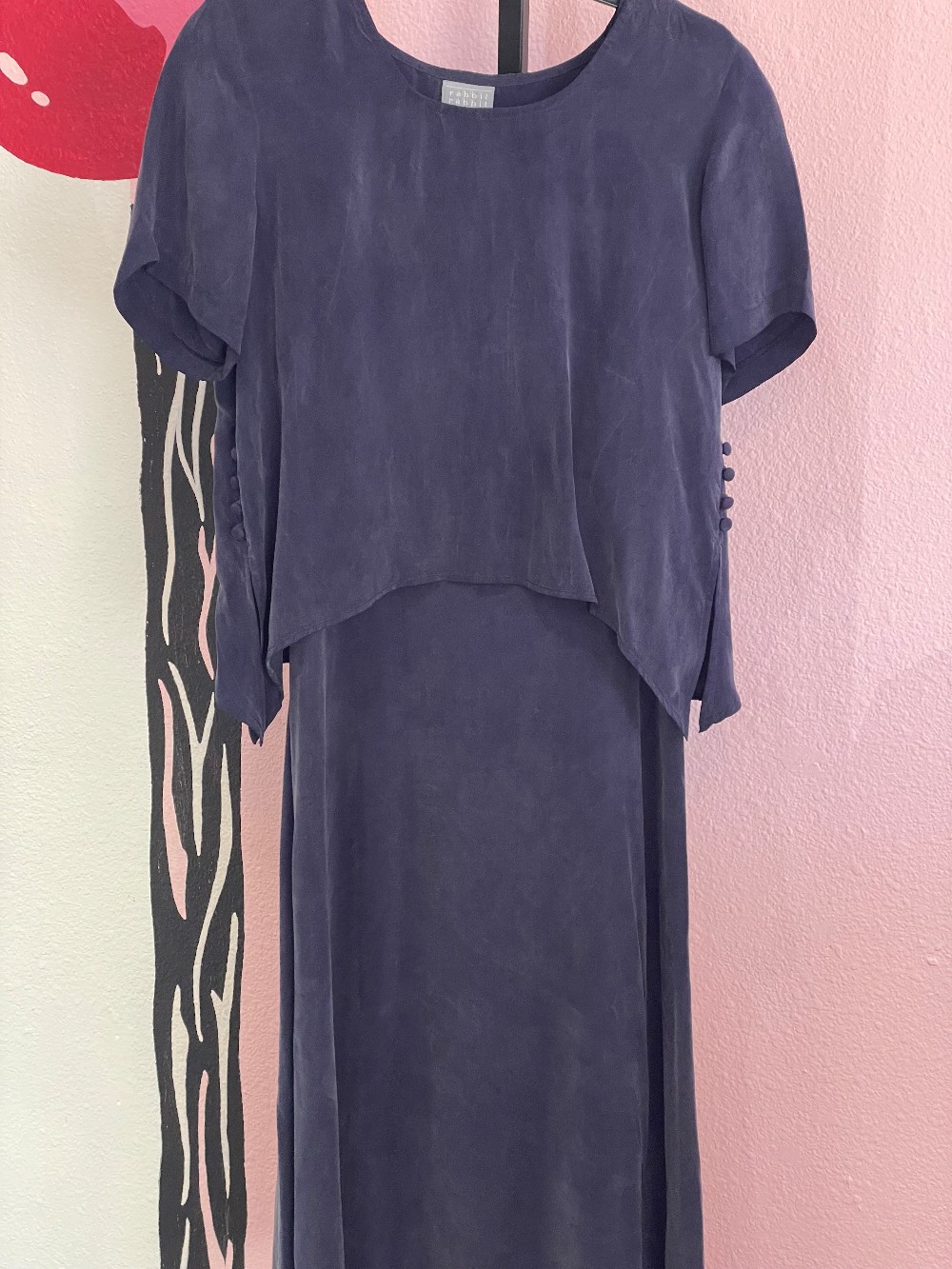 Vintage Rabbit Designs Sheath Maxi Dress with Top