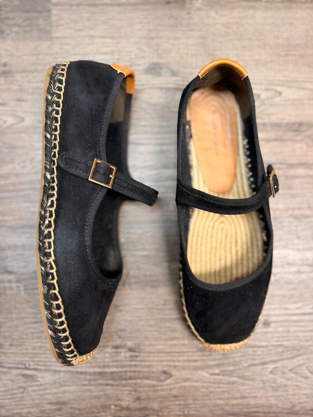 Tory Burch Suede Maryjane Espadrille Shoe