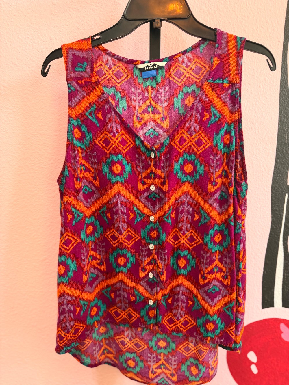 Kavu Beryl Ikat Top