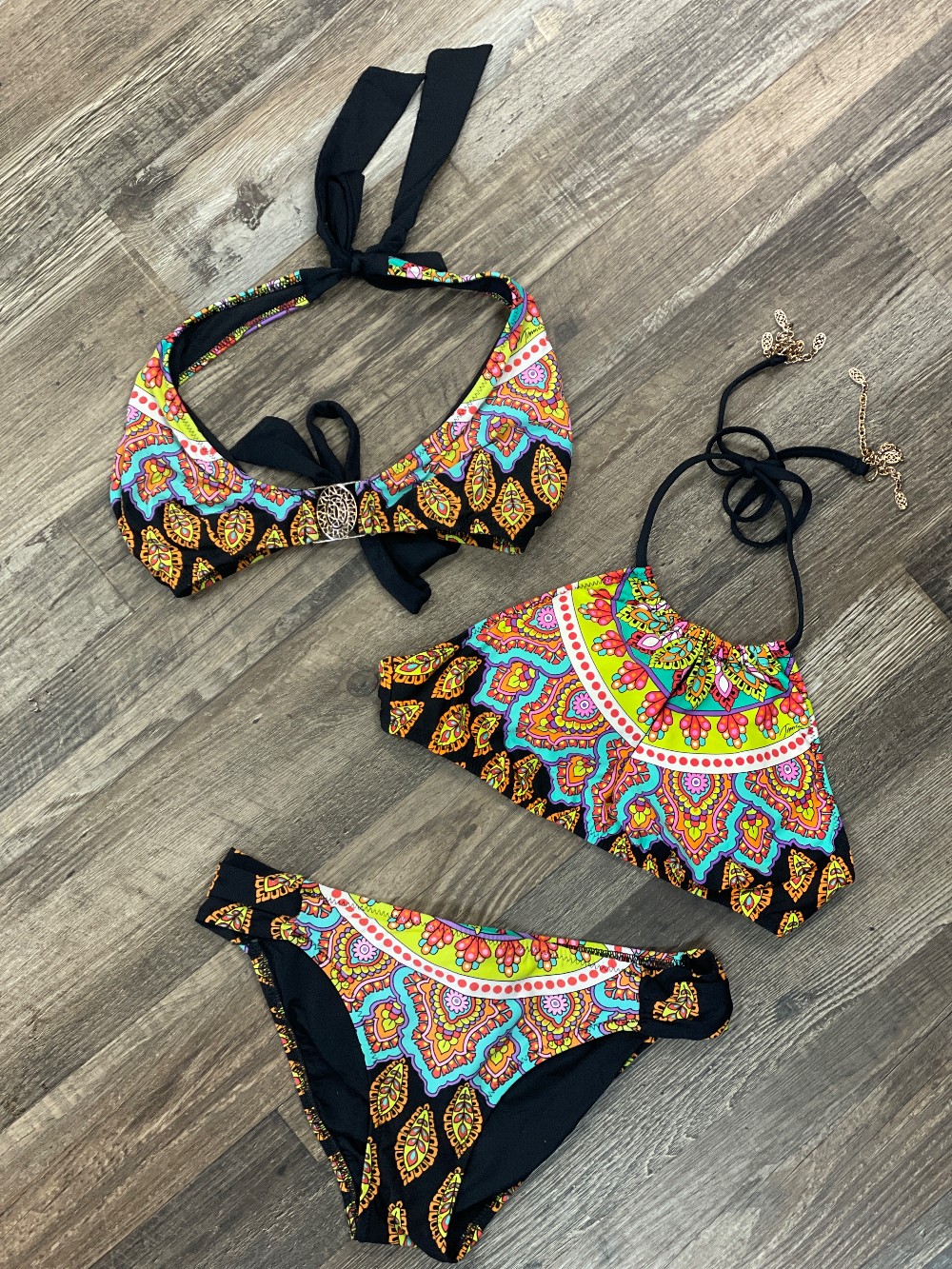 Trina Turk Bikini - 2 Tops; 1 Bottom