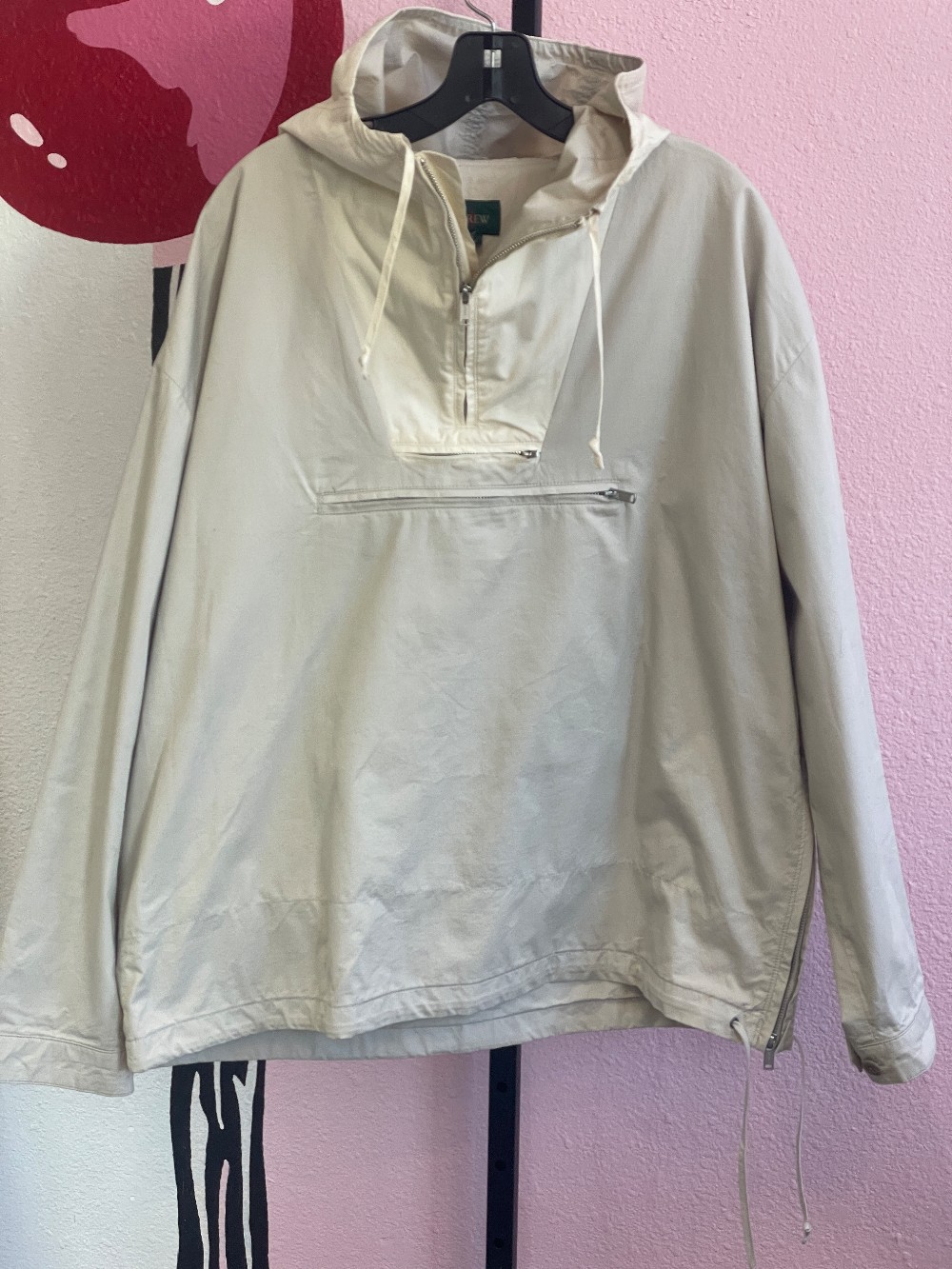 J. Crew Vintage Pullover Hooded Anorak