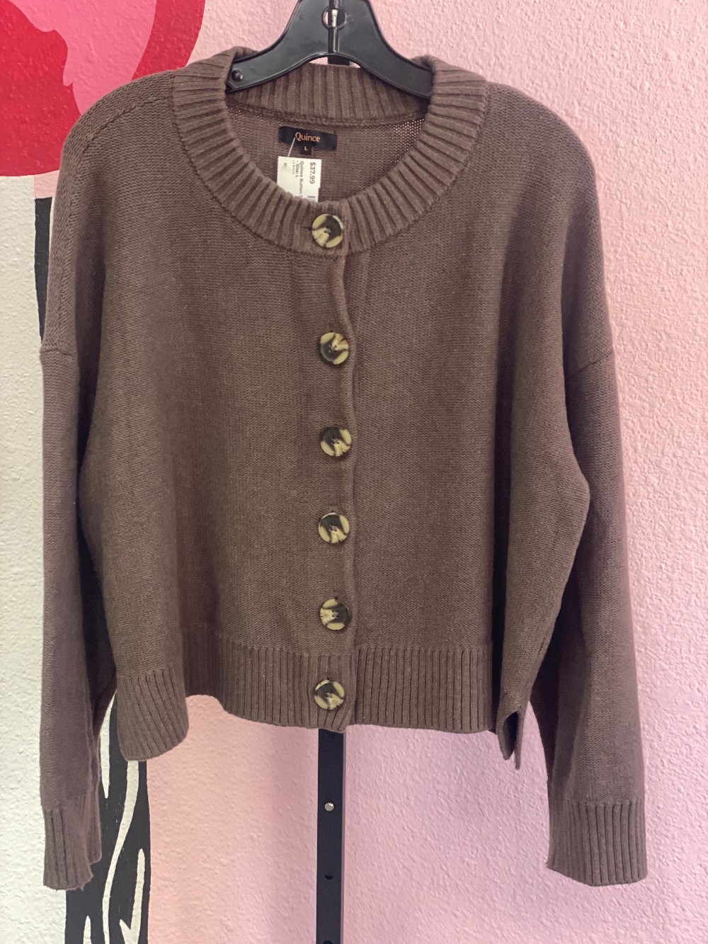 Adena Leather Blazer