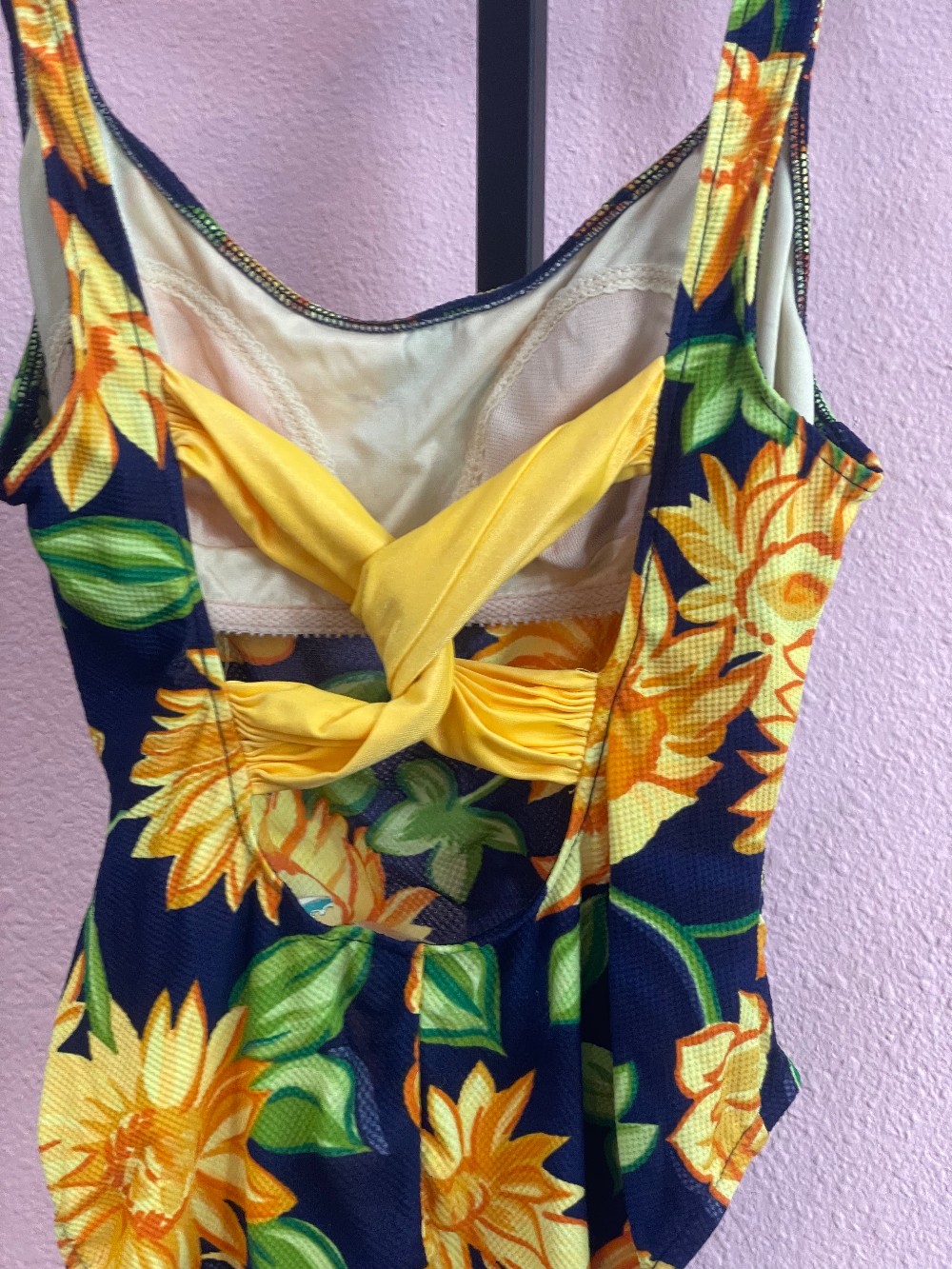 Sassafras Vintage Sunflower One Piece Swim