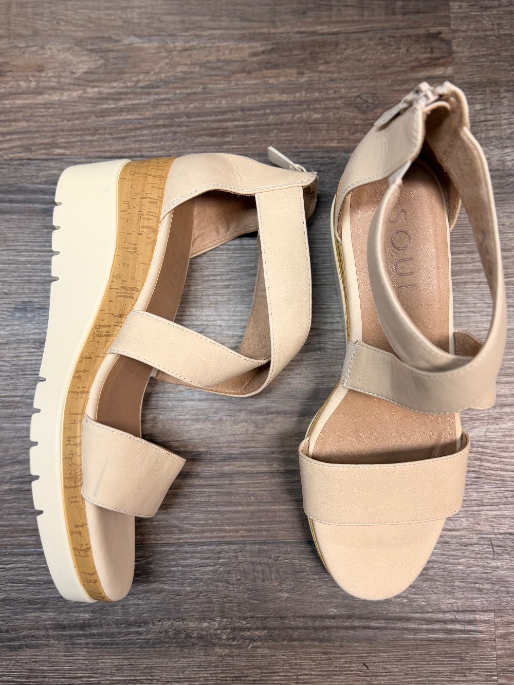 SOUL Naturalizer Good Times Platform Wedge Sandal