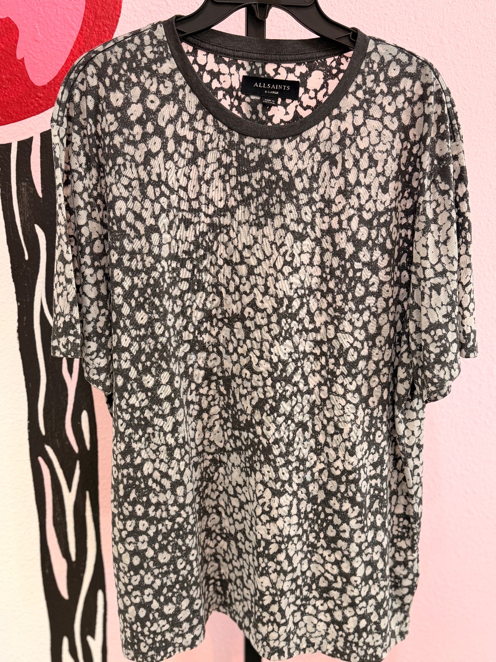 All Saints Leopard Top