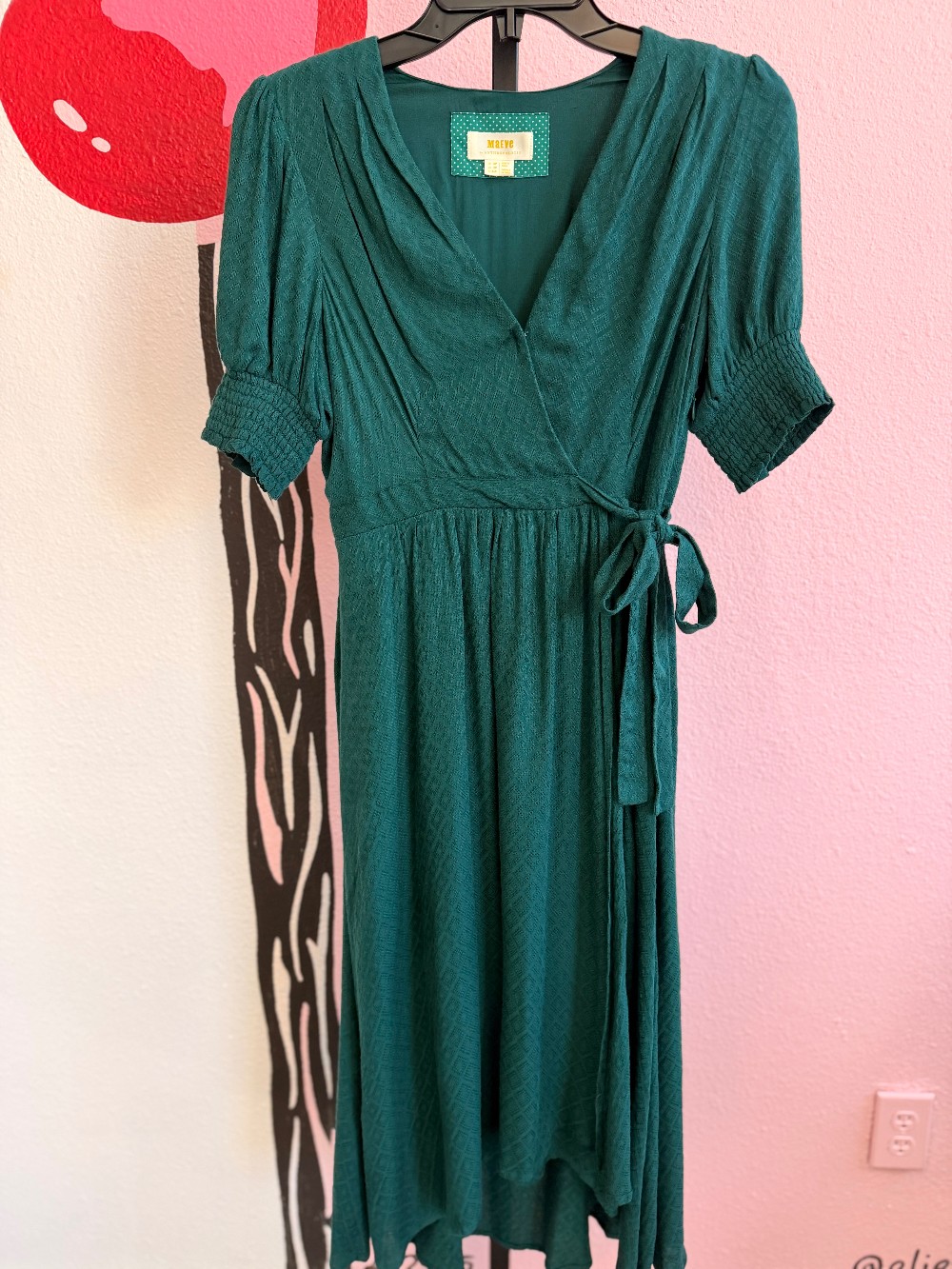 Maeve Short Sleeve Wrap Dress