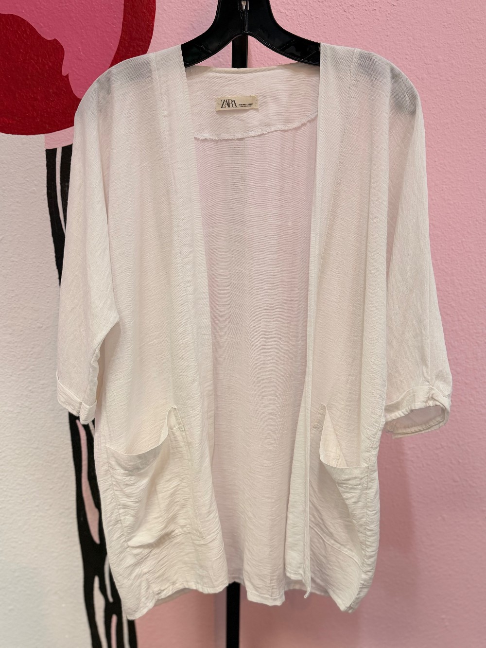 Zara Open Long Cardigan