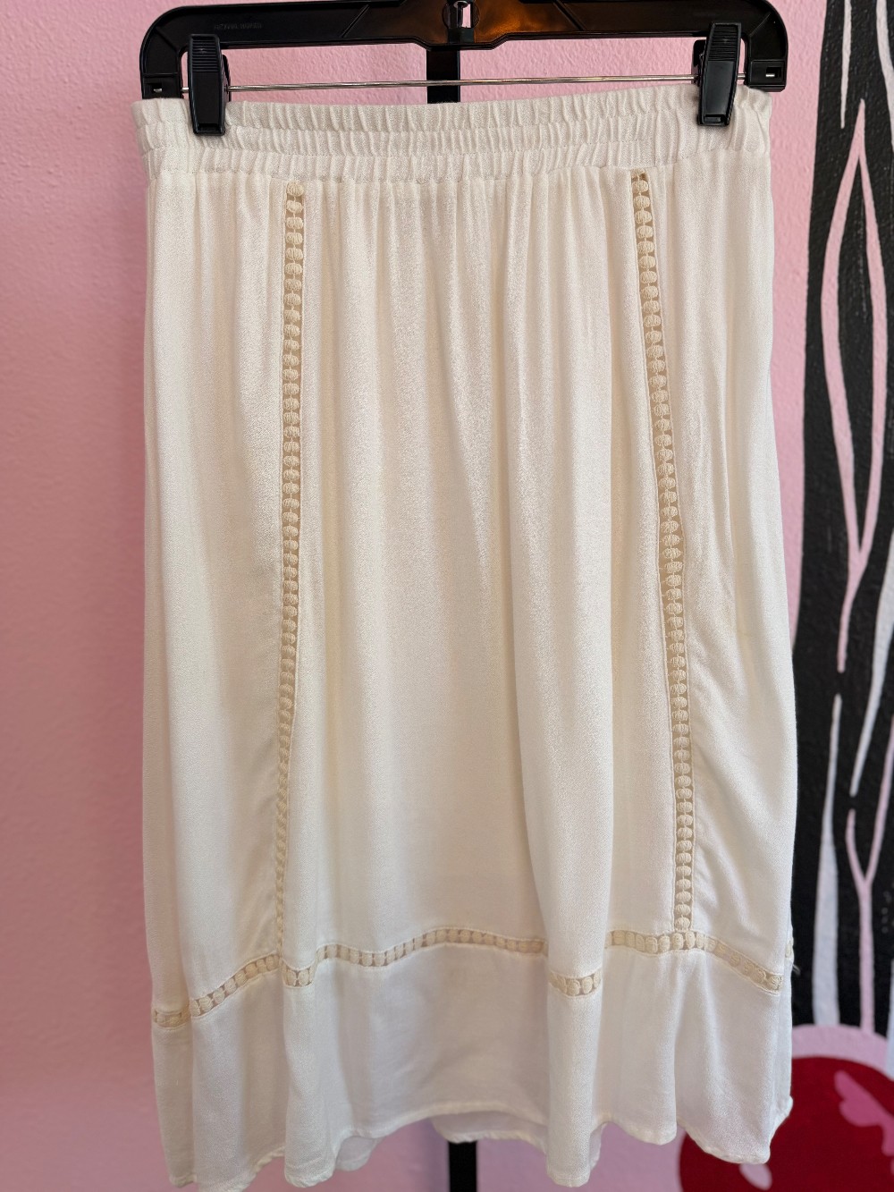 Ella Moss Crochet Detail Skirt