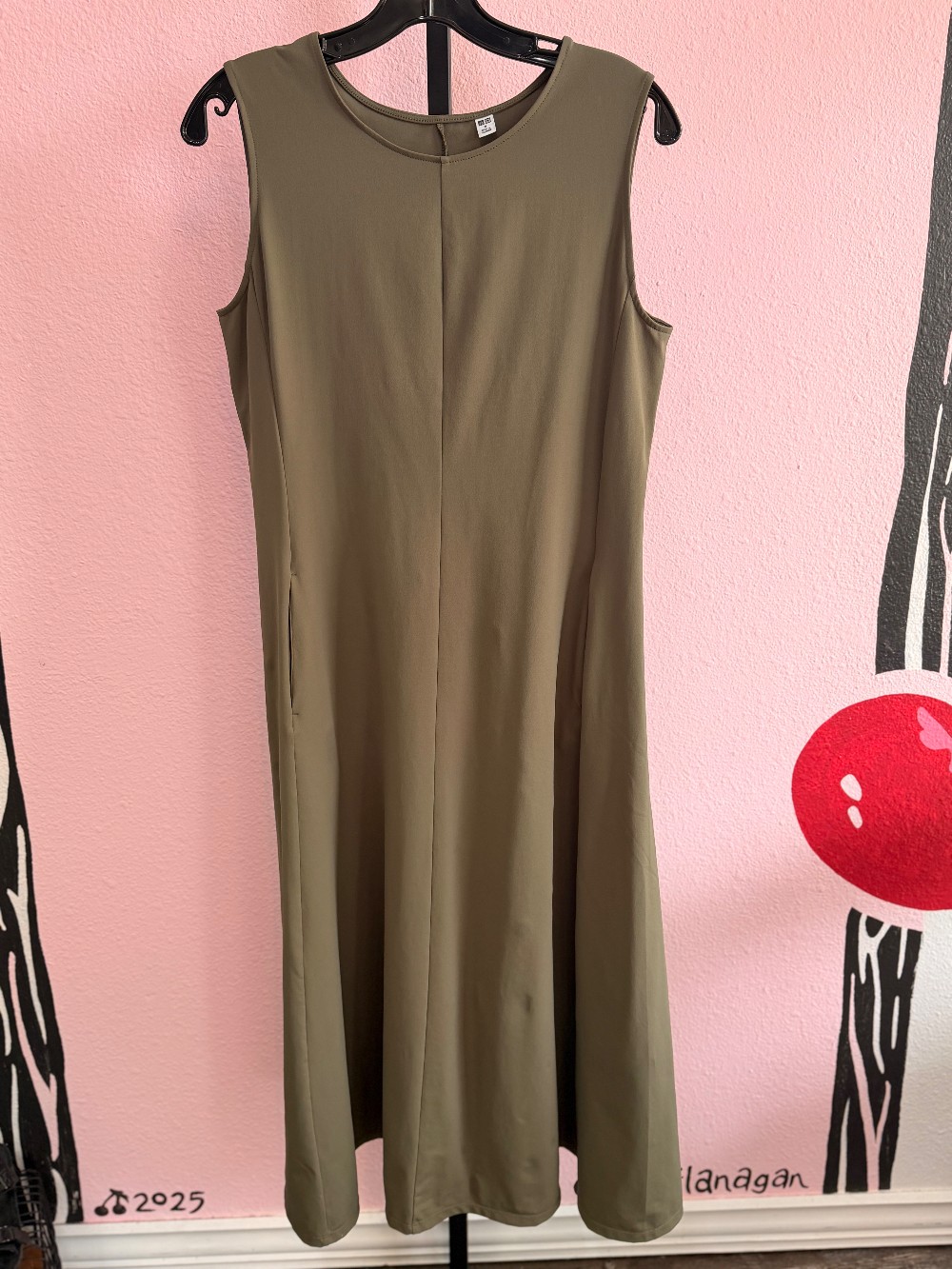 Uniqlo Full Skirt Maxi Dress
