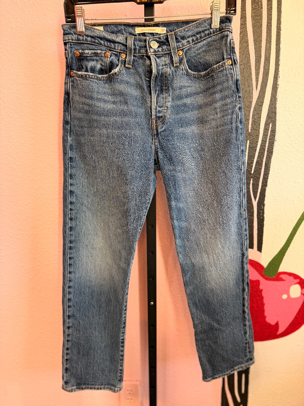 Levi's Ribcage Straight Ankle Jeans