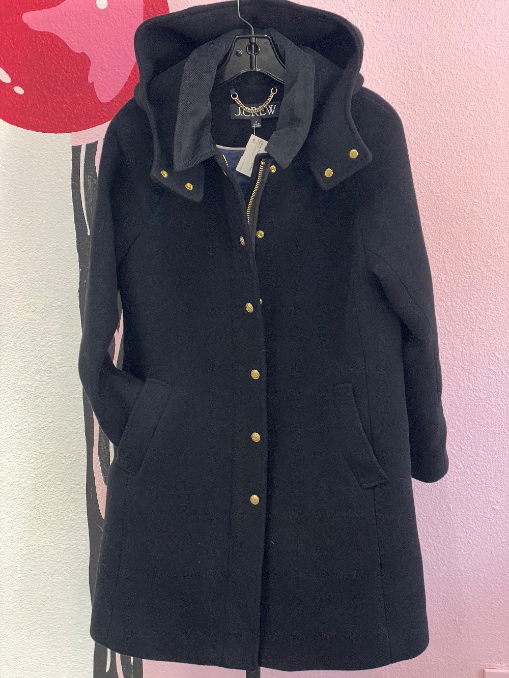 J Crew Wool Stowe Parka