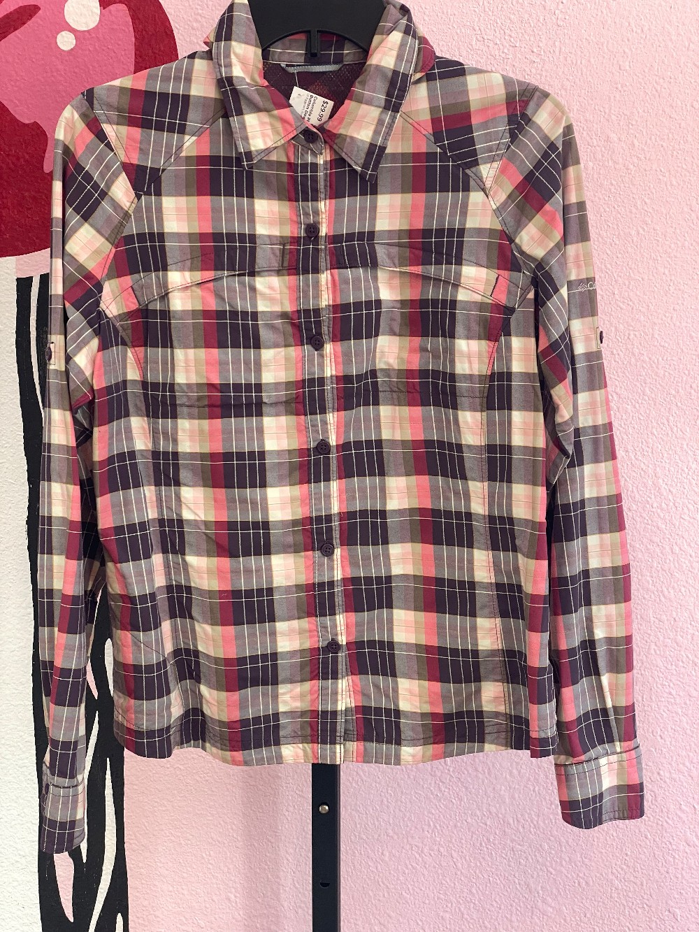 Columbia Plaid Outdoor Button Down