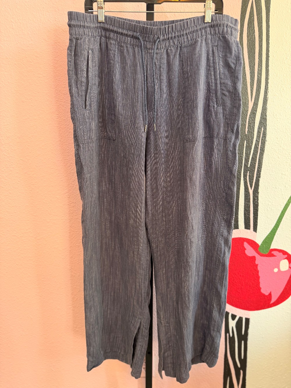 Athleta Wide Leg Pull On Pants