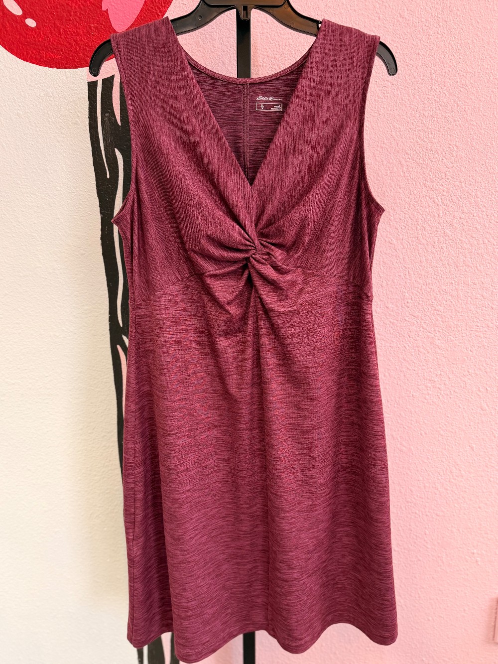 Eddie Bauer Twist Front Sleeveless Dress