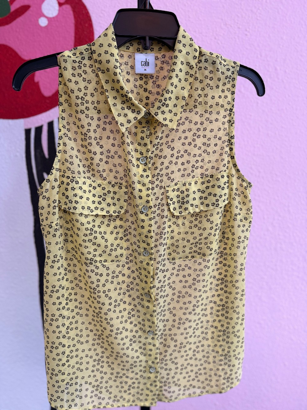 Cabi Viola Button Down top