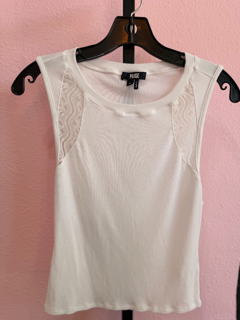 Paige Ribbed Lace Top