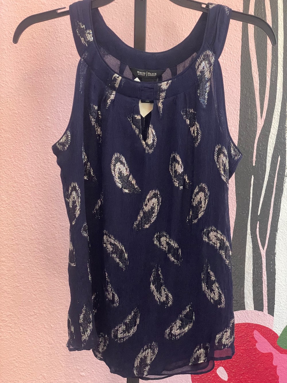 WHBM Silk Sparkle Tank