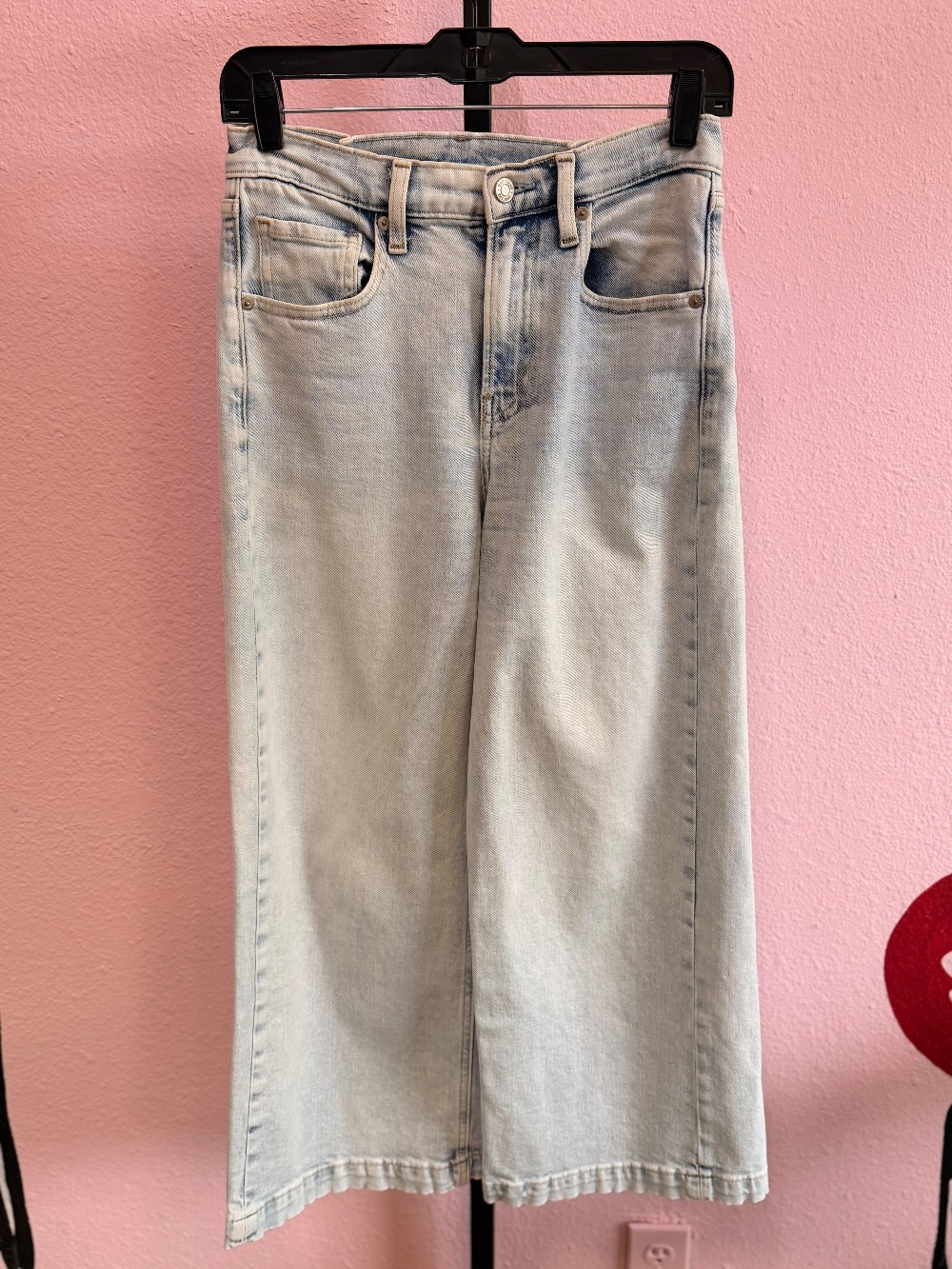 Gap High Rise Stride Ankle Jeans