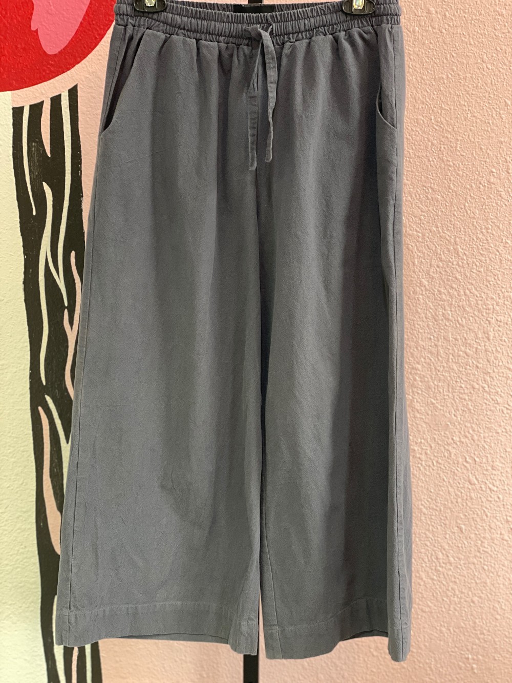 Wildfang Cotton Crop Drawstring Pants