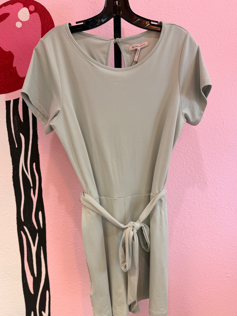 BCBG Short Sleeve Romper