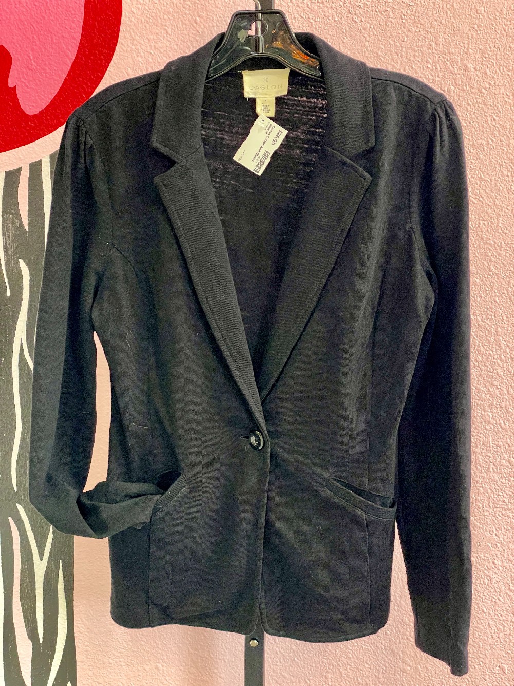 Caslon Cotton Knit Blazer