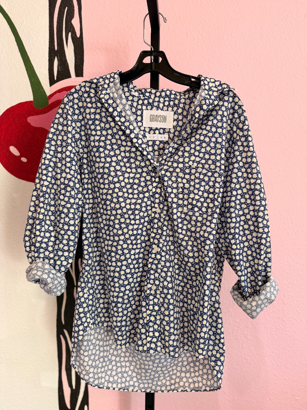 Grayson Floral Button Down Top