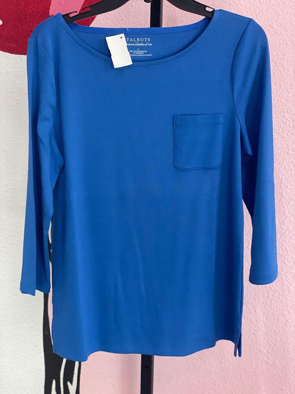 Talbots Stretch Weekend Tee