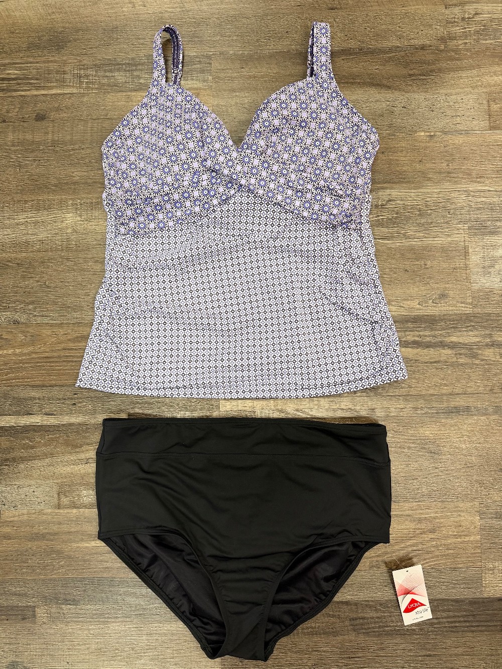 Lands End Tankini Swimsuit