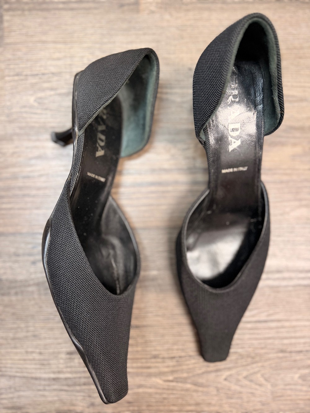 Prada D'orsay Kitten Heel