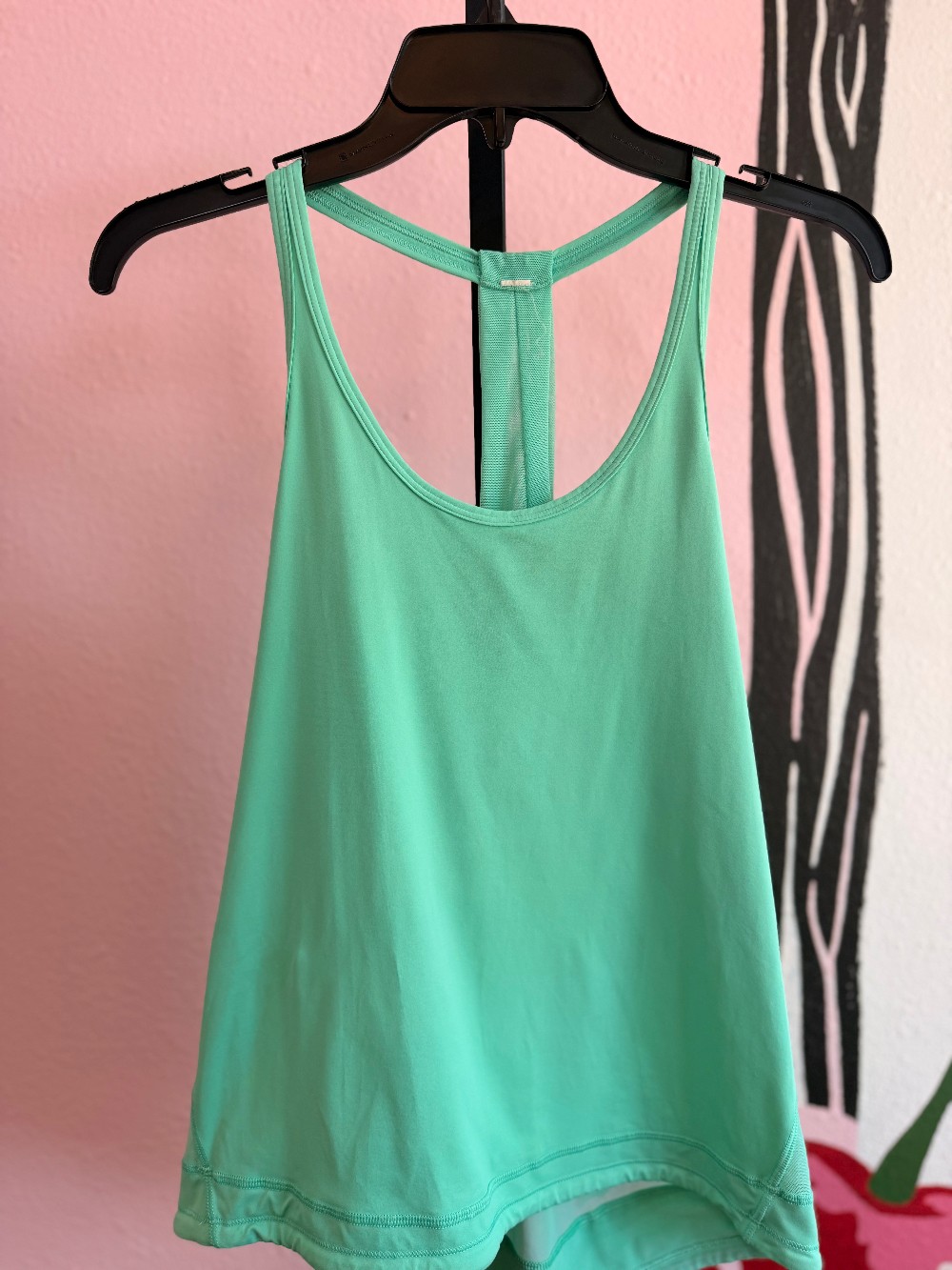 Lululemon T Back Mesh Tank Top