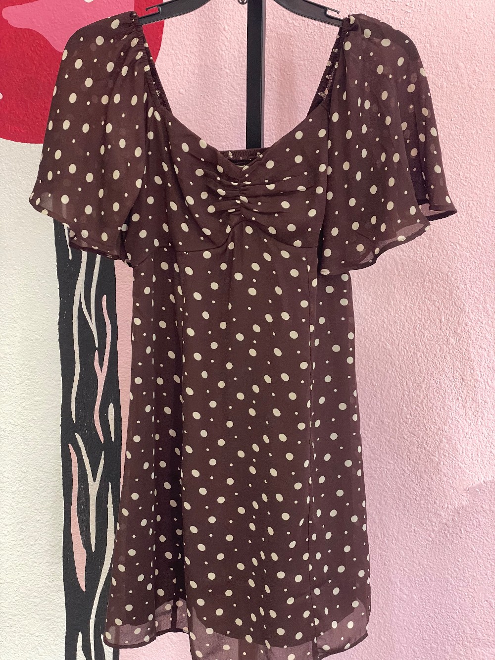Abercrombie Polka Dot Babydoll Dress
