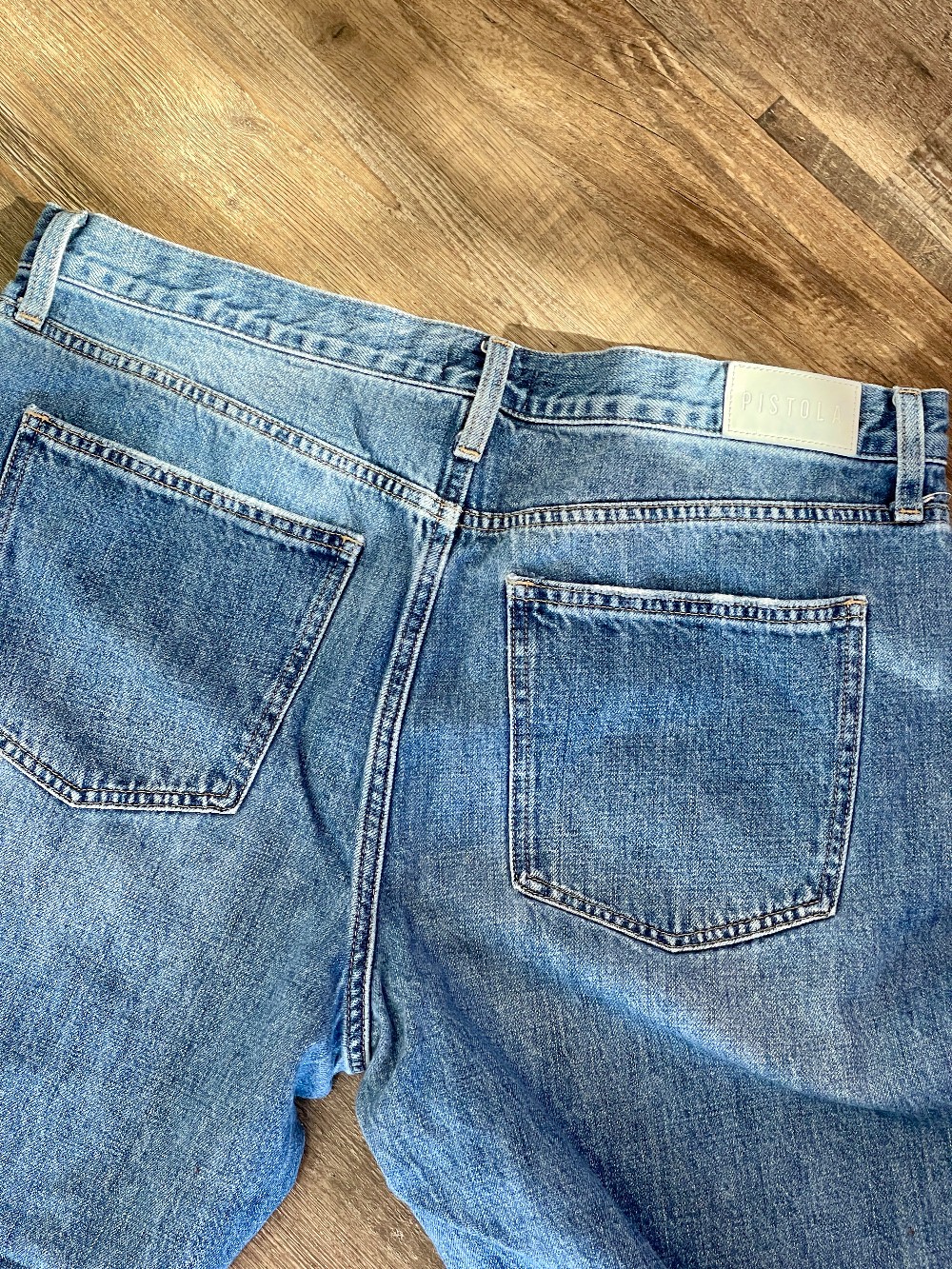 Pistola Raw Hem Jeans