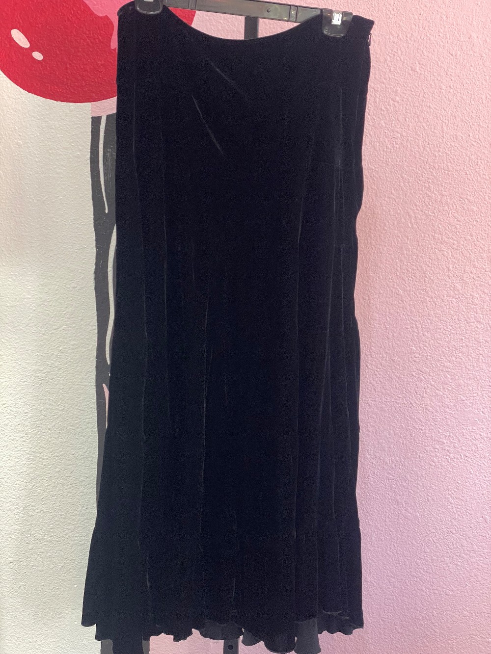 INC Velvet Maxi Skirt