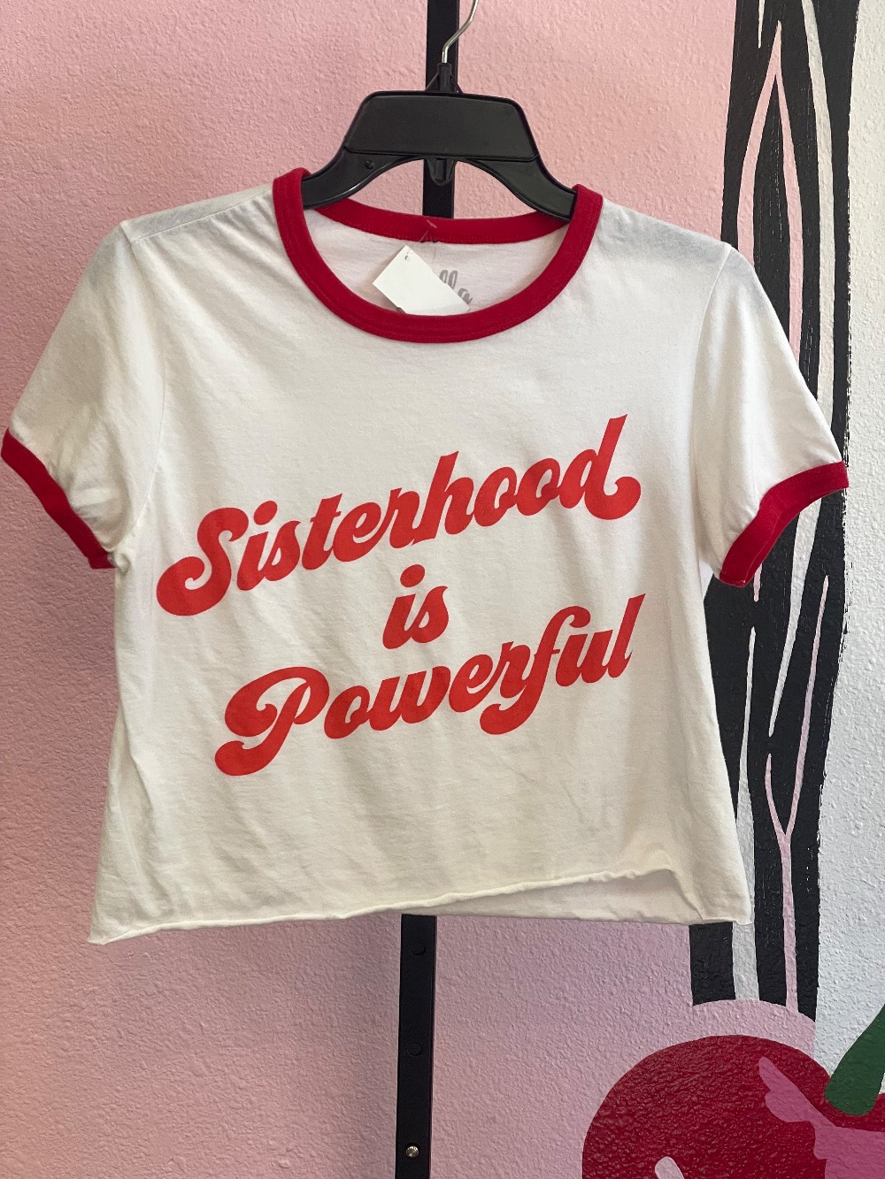 Luella Sisterhood is Powerful Crop Tee