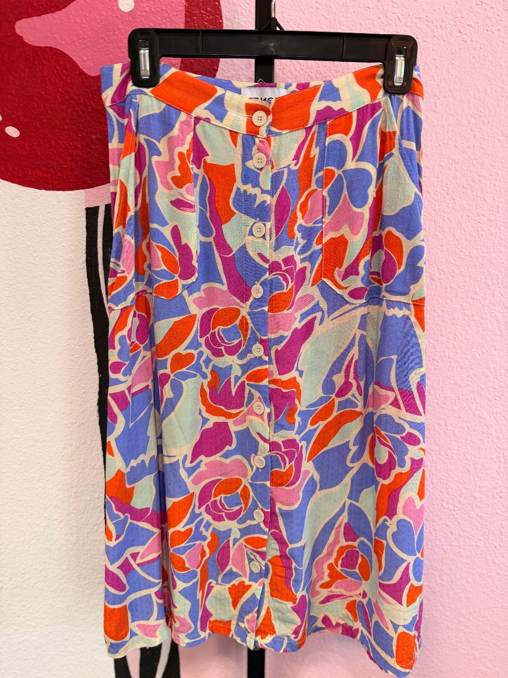 FRNCH Floral Button Down Skiet