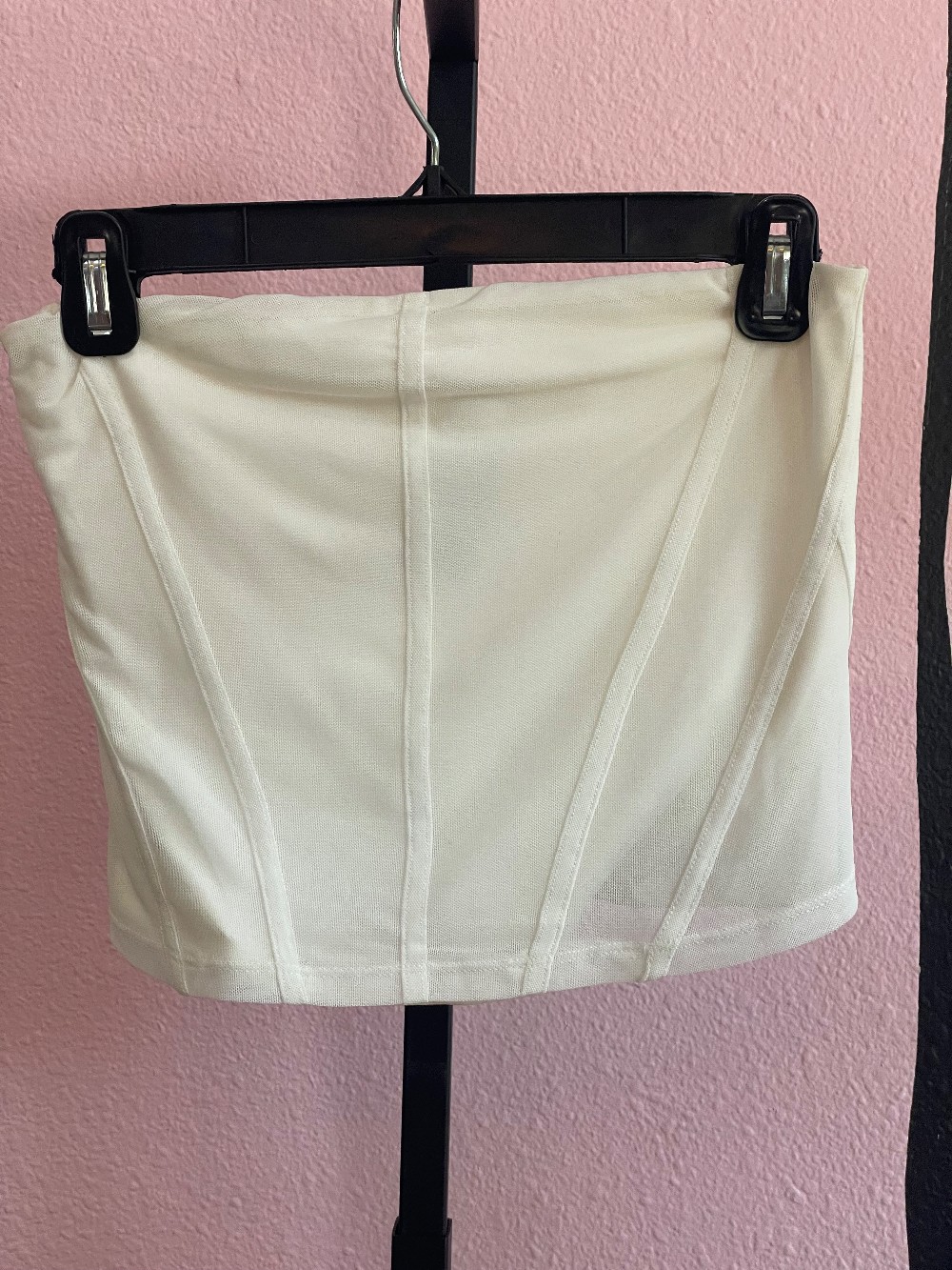 Intimately Free People Mesh Corset Tube Top