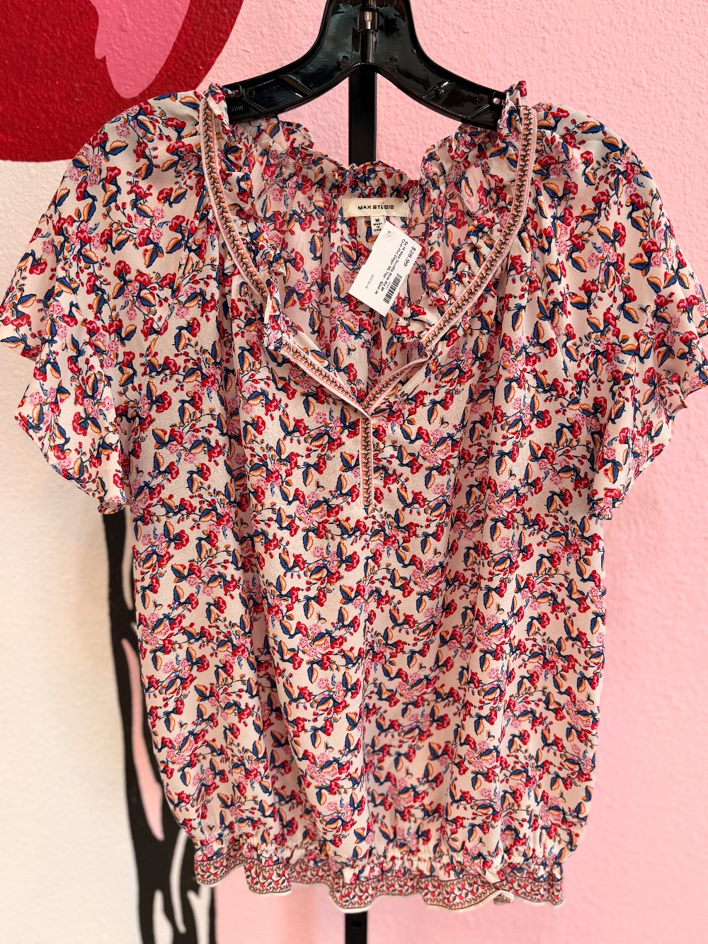 Max Studio Floral Top