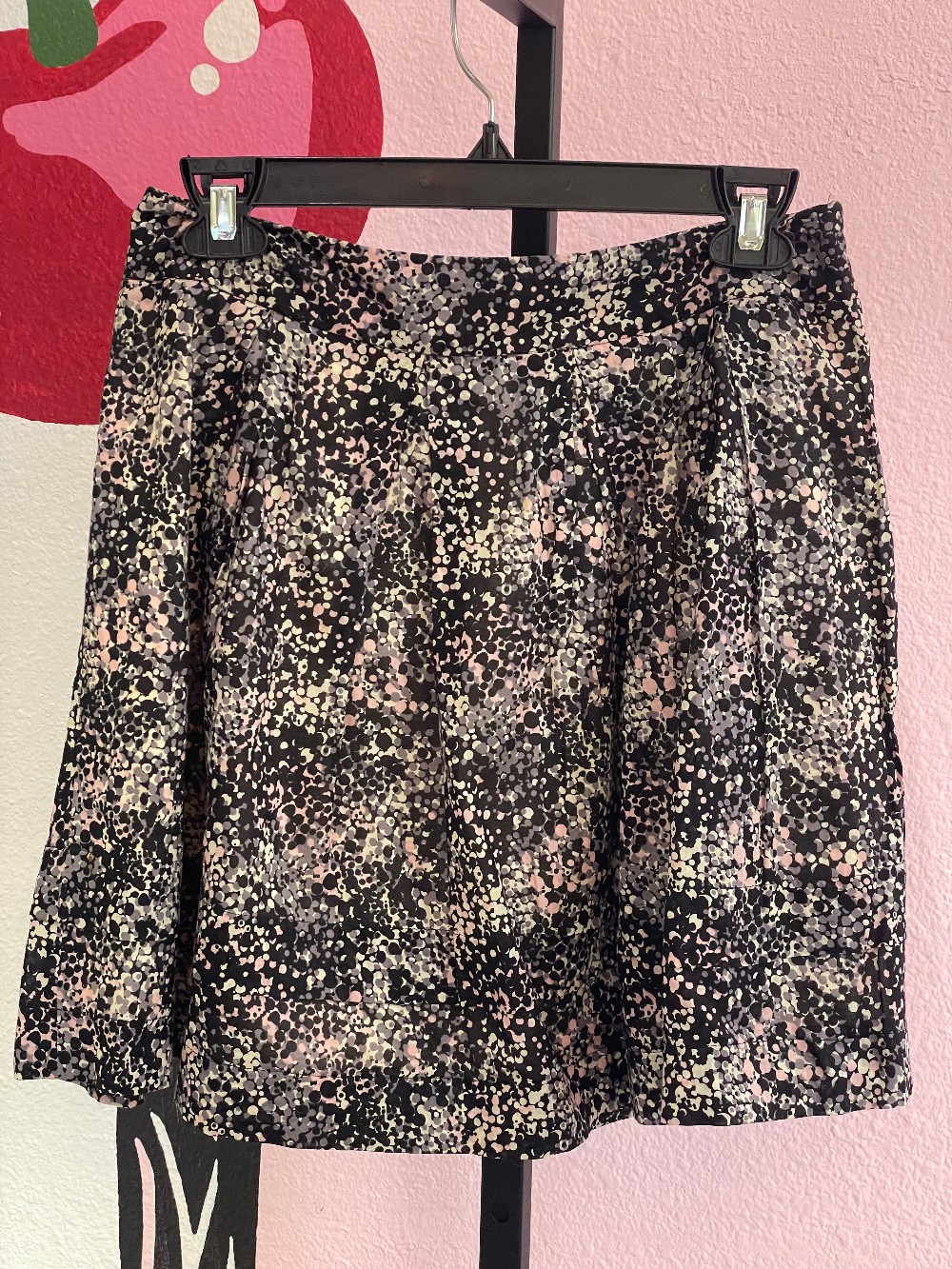 Hinge Paint Splatter Mini Skirt