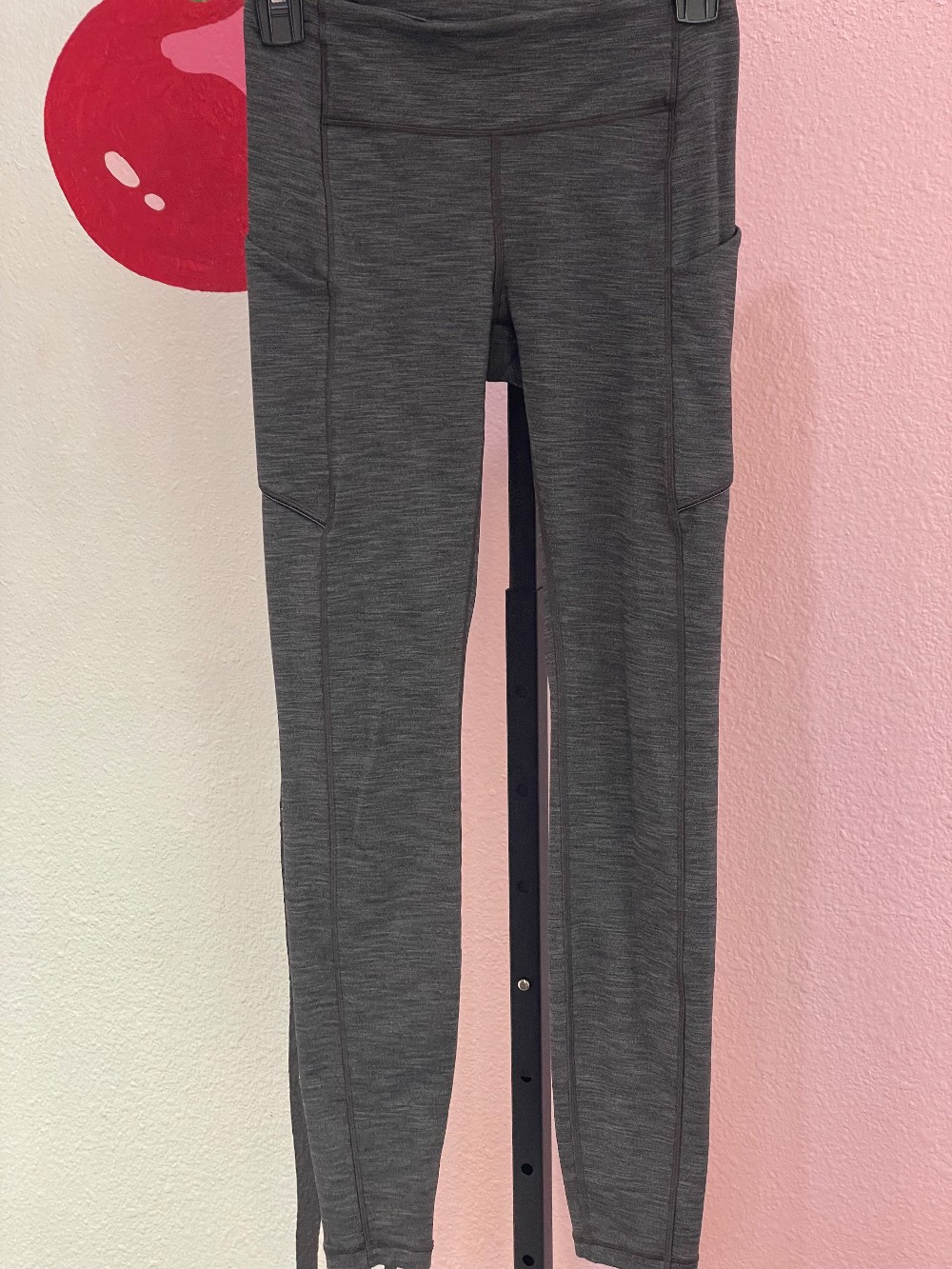 Lululemon Heathered Pocket Side Leggings