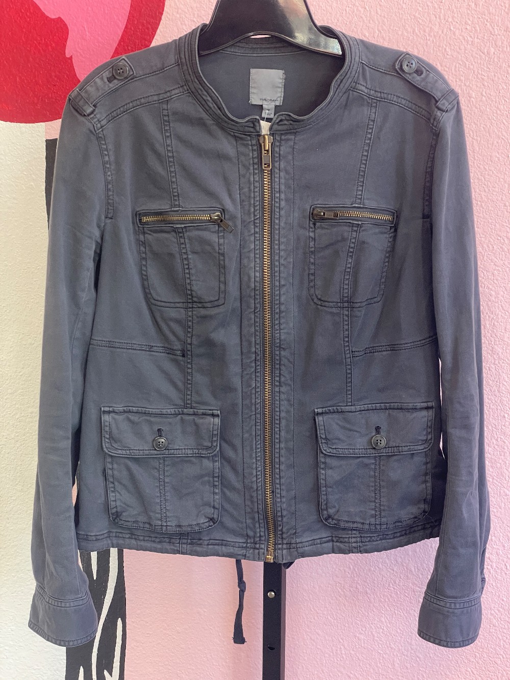 Halogen Zip Up Utility Jacket